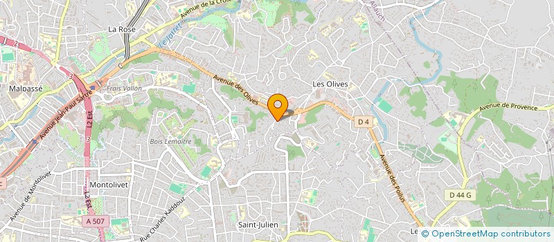 localisation de l'entreprise FLC à MARSEILLE
