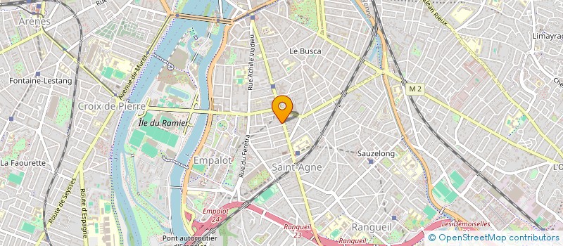 localisation de l'entreprise FLC INVEST  TOULOUSE