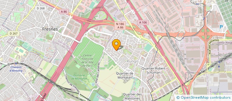 localisation de l'entreprise FLC PARTICIPATIONS à RUNGIS