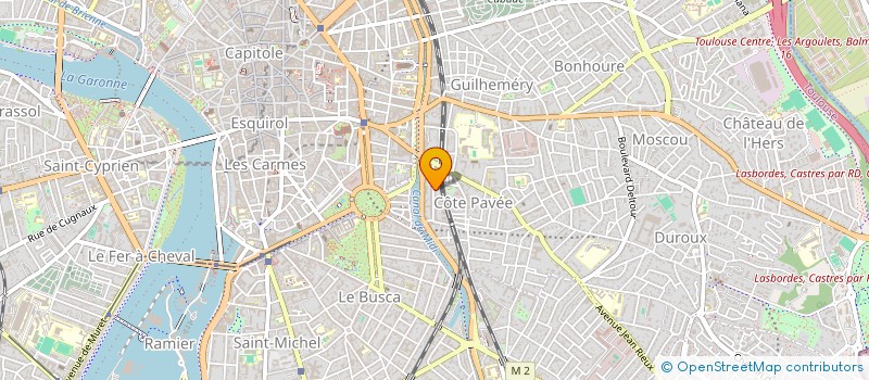 localisation de l'entreprise FLCE MULE 2 à TOULOUSE