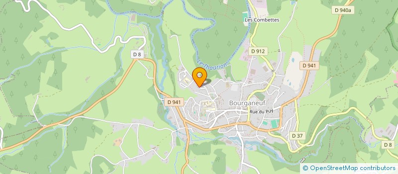 localisation de l'entreprise FLCM à BOURGANEUF