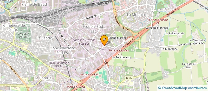 localisation de l'entreprise FLCN  CESSON-SEVIGNE