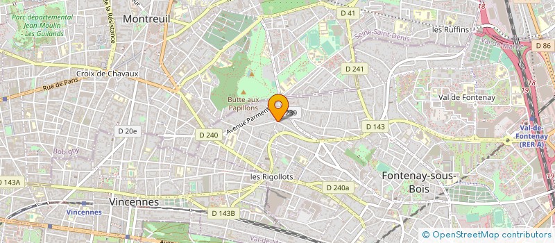 localisation de l'entreprise FLD à FONTENAY-SOUS-BOIS