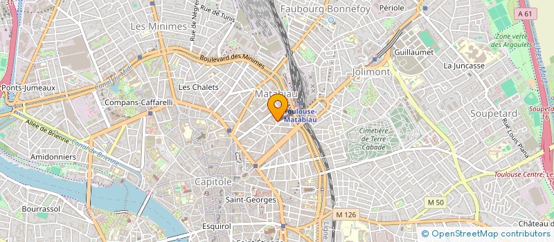 localisation de l'entreprise FLD  TOULOUSE