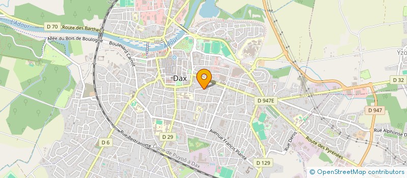 localisation de l'entreprise FLD à DAX