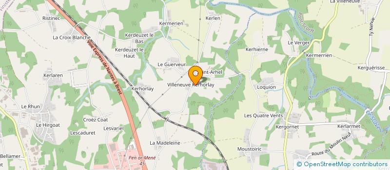 localisation de l'entreprise FLD  GUIDEL