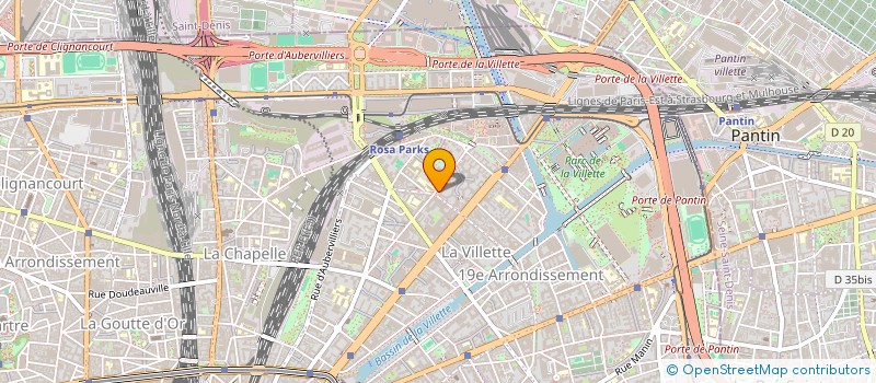 localisation de l'entreprise FLD CONSEIL  PARIS