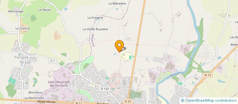 localisation de l'entreprise FLD CONSULTING  MAYENNE
