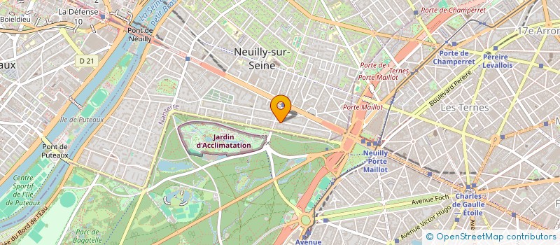 localisation de l'entreprise FLD PARIS à NEUILLY-SUR-SEINE