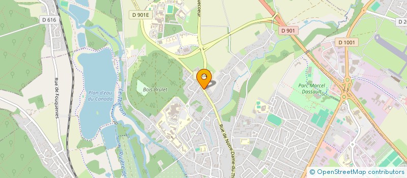 localisation de l'entreprise FLD3V  BEAUVAIS