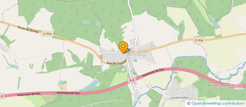 localisation de l'entreprise FLDH  LES ETANGS
