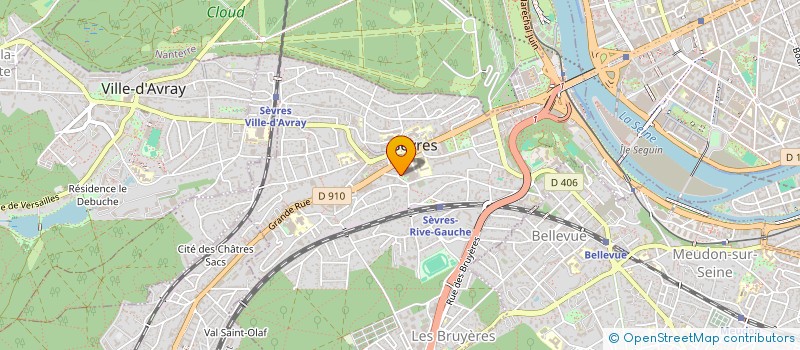 localisation de l'entreprise FLE CONSULTING à SEVRES