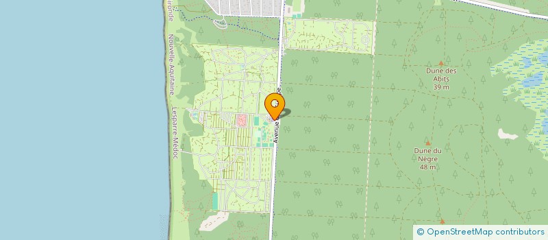 localisation de l'entreprise FLE - LLORET GIMENEZ INDIVISION  VENDAYS-MONTALIVET