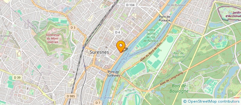 localisation de l'entreprise FLE NORD à SURESNES