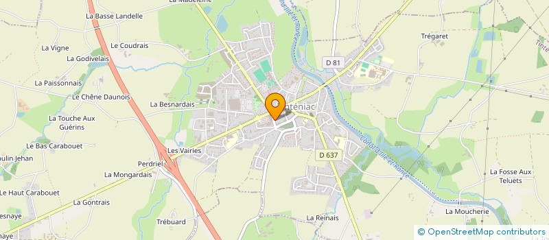 localisation de l'entreprise FLE RENOV  TINTENIAC