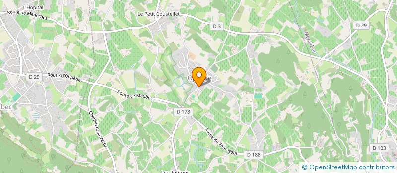 localisation de l'entreprise FLEA  OPPEDE