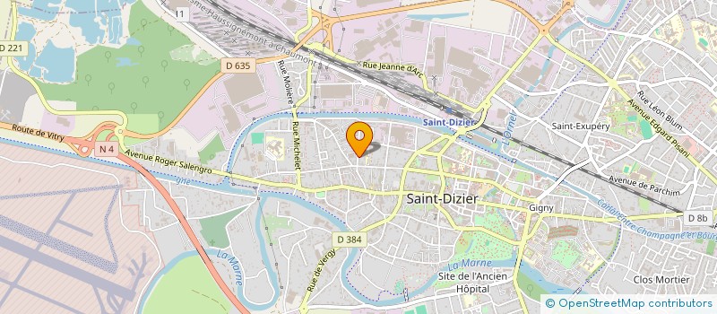 localisation de l'entreprise FLEA à SAINT-DIZIER