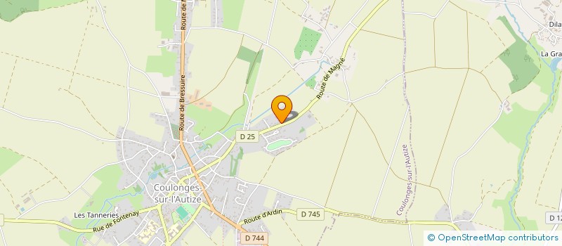 localisation de l'entreprise FLEA  COULONGES-SUR-L'AUTIZE