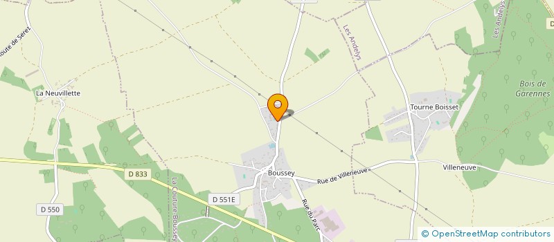 localisation de l'entreprise FLEA BAG RECORDS  LA COUTURE-BOUSSEY