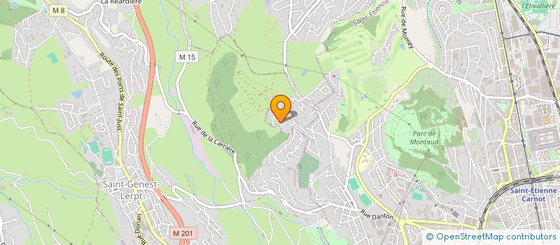 localisation de l'entreprise FLEB  SAINT-ETIENNE