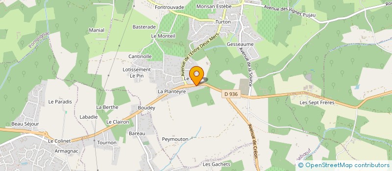 localisation de l'entreprise FLEC BATIMENT  SALLEBUF