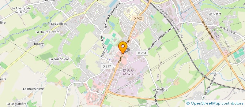 localisation de l'entreprise FLEC IMMO à FLERS