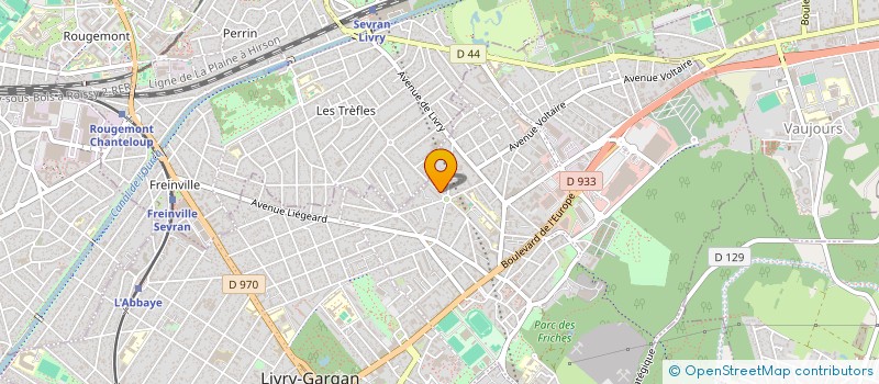 localisation de l'entreprise FLECH KANN DRIVER à LIVRY-GARGAN