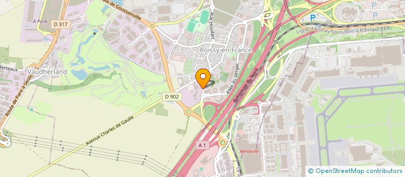 localisation de l'entreprise FLECHE COURSES à ROISSY-EN-FRANCE