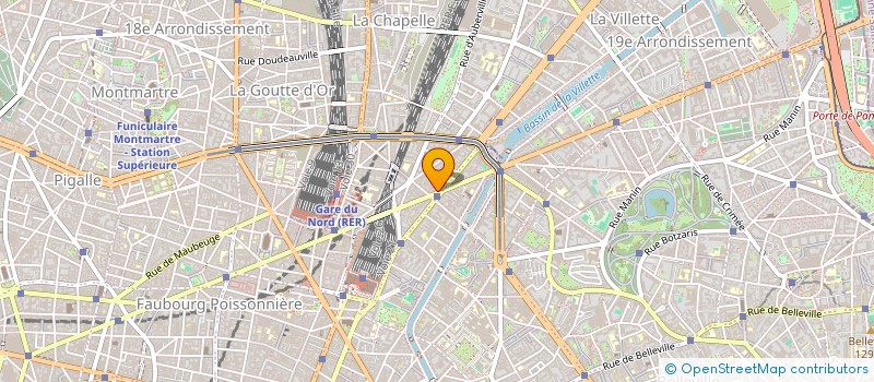 localisation de l'entreprise FLECHE COURSES à PARIS