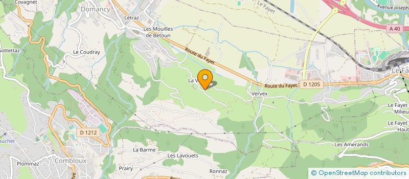 localisation de l'entreprise FLECHE&MAT  DOMANCY