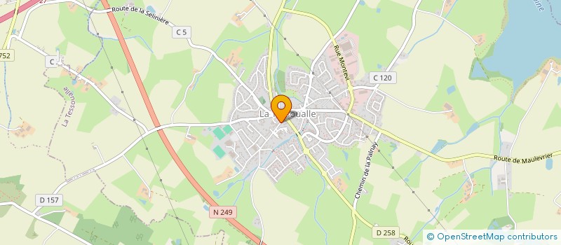 localisation de l'entreprise FLECHETTE TRADITIONNELLE CHOLETAISE  LA TESSOUALLE