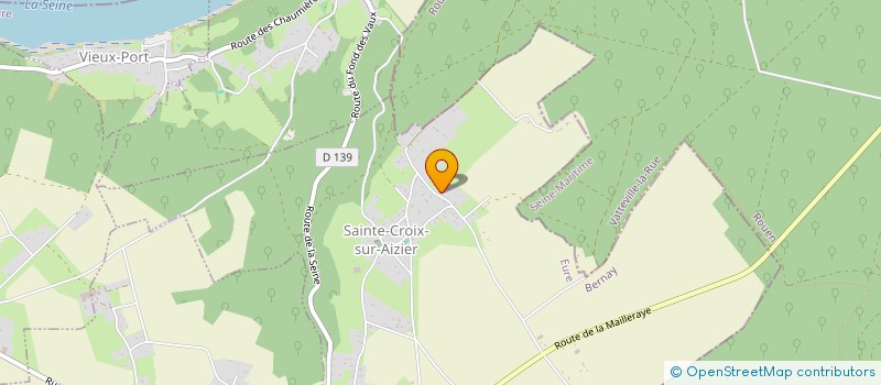 localisation de l'entreprise FLEDAC  BOURNEVILLE-SAINTE-CROIX