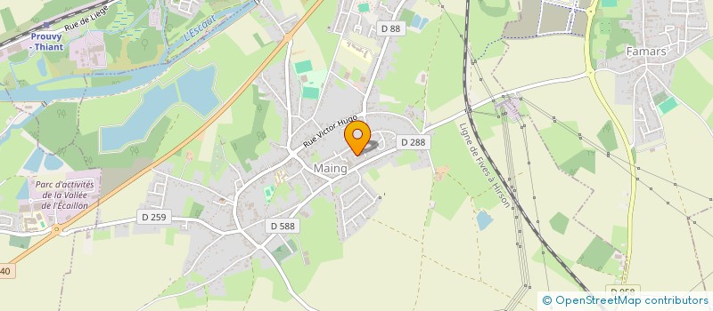 localisation de l'entreprise FLEEB  MAING