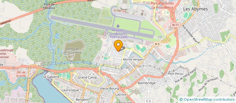 localisation de l'entreprise FLEEM à LES ABYMES