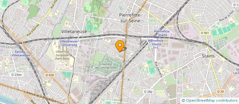 localisation de l'entreprise FLEET EUROPE AUTO SERVICES à PIERREFITTE-SUR-SEINE