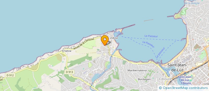 localisation de l'entreprise FLEET PARC CONSEIL GESTION  URRUGNE