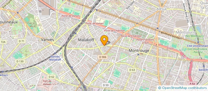 localisation de l'entreprise FLEET PRO à MONTROUGE