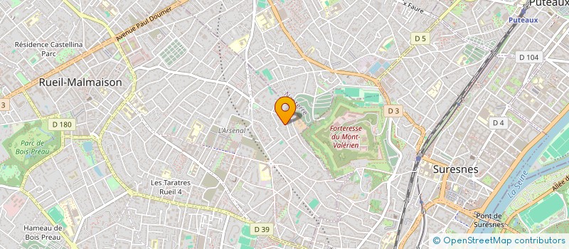 localisation de l'entreprise FLEET SERVICE à RUEIL-MALMAISON