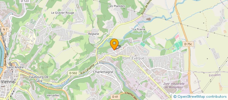 localisation de l'entreprise FLEETAURA LEASE & SERVICES à GENAS