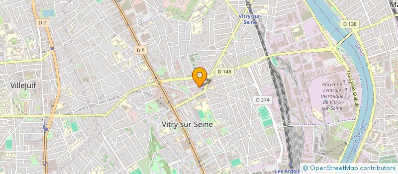 localisation de l'entreprise FLEETEQ à VITRY-SUR-SEINE