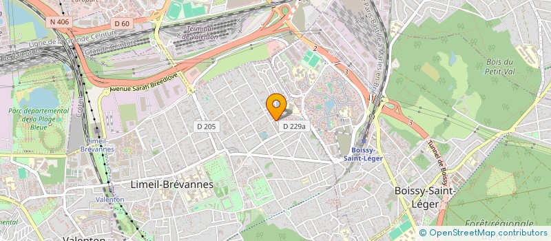 localisation de l'entreprise FLEETY à LIMEIL-BREVANNES