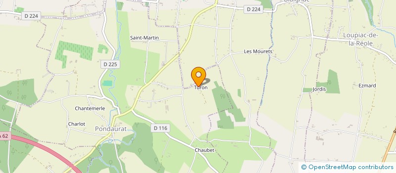 localisation de l'entreprise FLEG INVEST  PONDAURAT