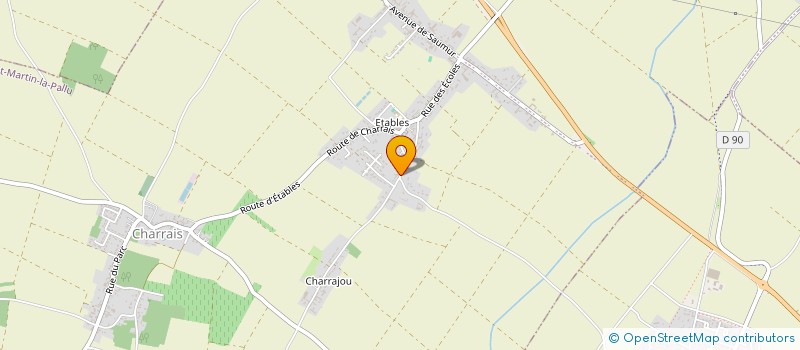 localisation de l'entreprise FLELEC à SAINT-MARTIN-LA-PALLU