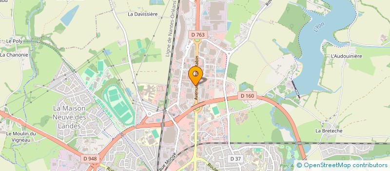 localisation de l'entreprise FLEM à LA ROCHE-SUR-YON