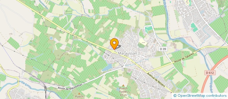 localisation de l'entreprise FLEMME  MARAUSSAN