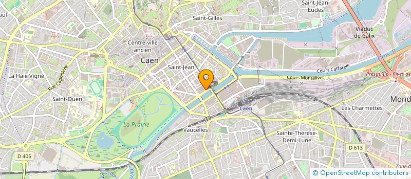 localisation de l'entreprise FLEMME à CAEN