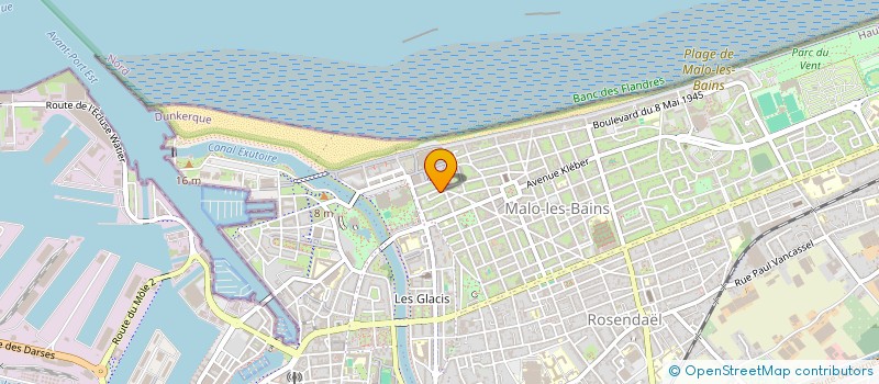 localisation de l'entreprise FLEO  DUNKERQUE