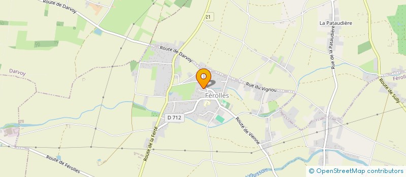 localisation de l'entreprise FLER & ZADE  FEROLLES