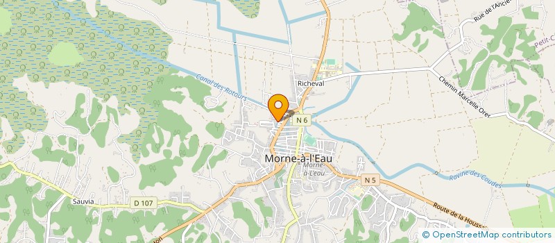 localisation de l'entreprise FLEREAU CHARLERY à MORNE A L'EAU