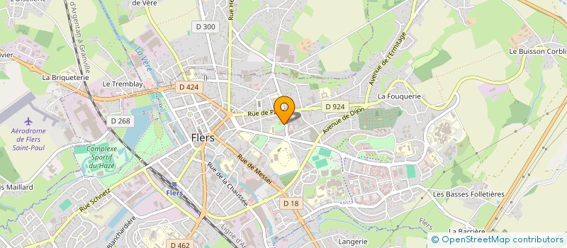 localisation de l'entreprise FLERS ACCUEIL à FLERS